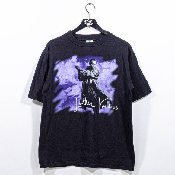 Luther Vandross An Evening of Songs World Tour T-Shirt Large VTG 1995